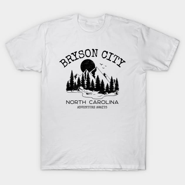 Bryson City, North Carolina T-Shirt by Mountain Morning Graphics